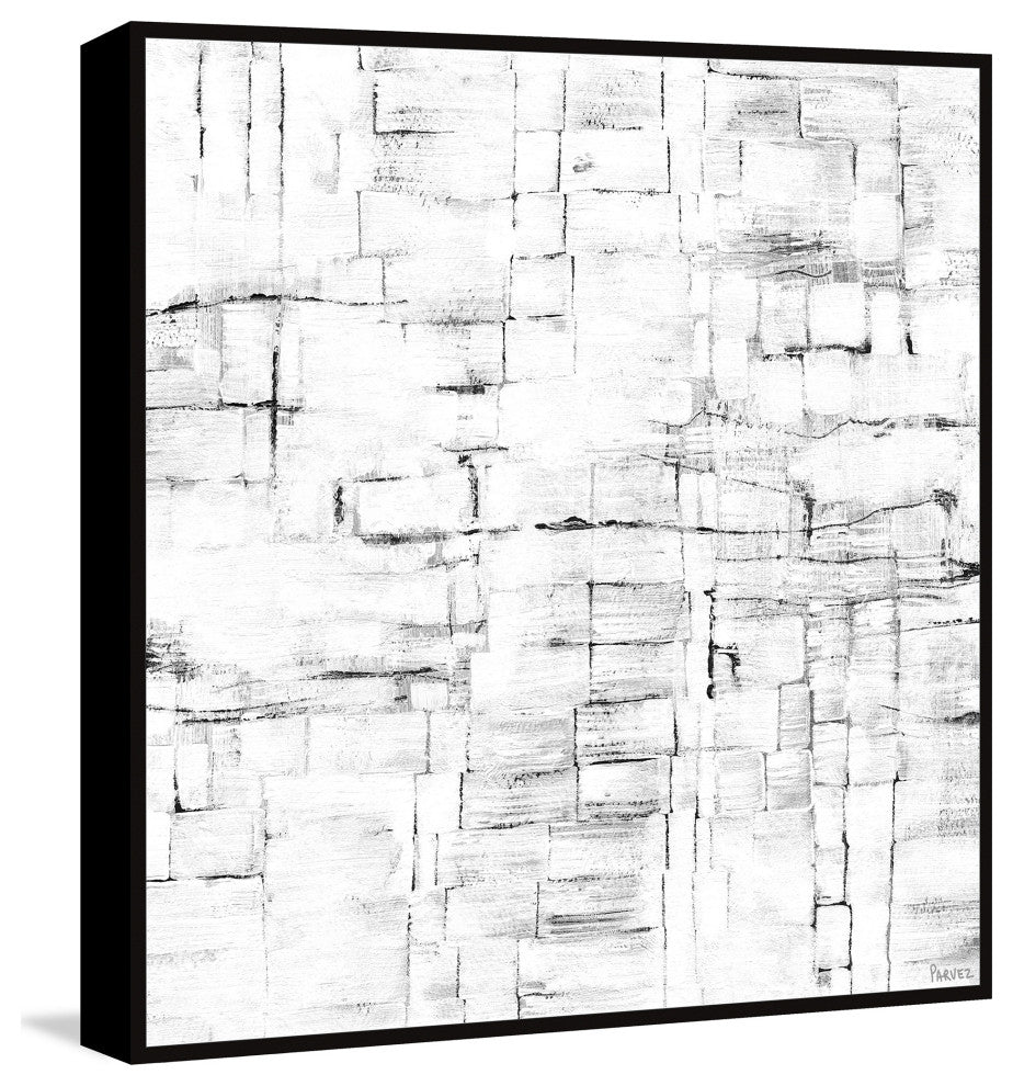 "Dream of Beauty" Floater Framed Painting Print on Canvas, 40x40