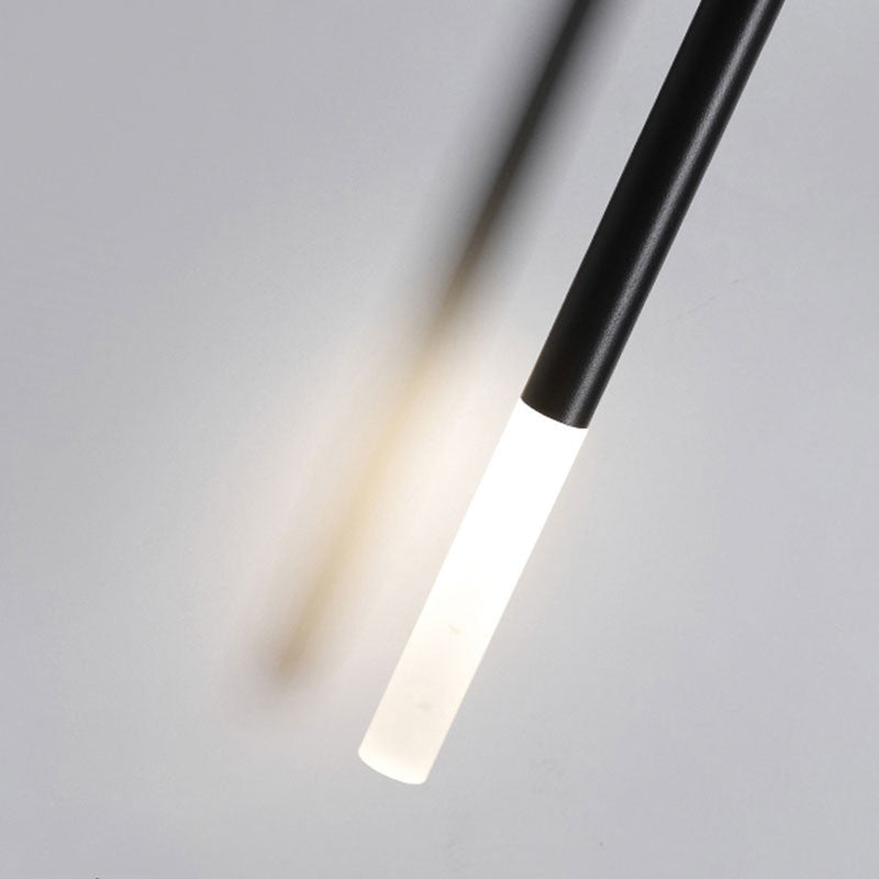 Manises | Modern Minimalist LED Wall Lamp, Black, 2 Heads, Cool Light