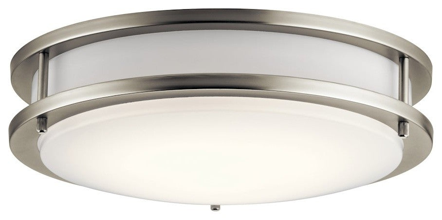 Flush Mount LED, Brushed Nickel