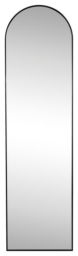 Adrian Large Arched Metal Framed Floor Full-Length Mirror
