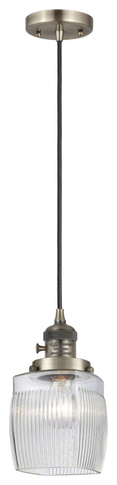 Innovations 201CSW-AB-G302 1 Light 5.5" Pendant, Switch, Antique Brass