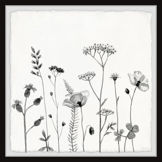 "All About Poppies" Framed Painting Print