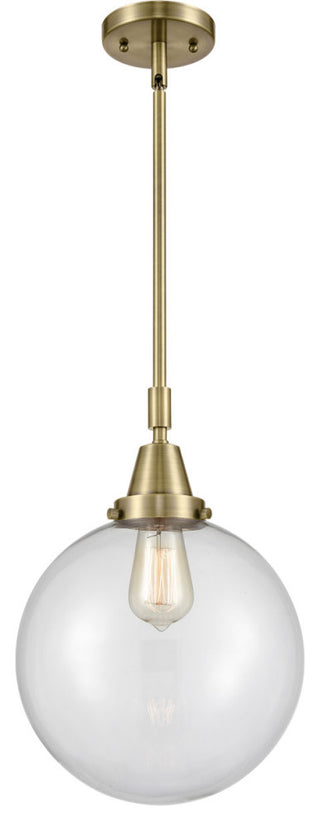 Innovations Lighting 447-1S-AB-G202-10 Beacon 1 Light 10" Mini Pendant