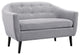 Modway Wit Upholstered Loveseat, Light Gray
