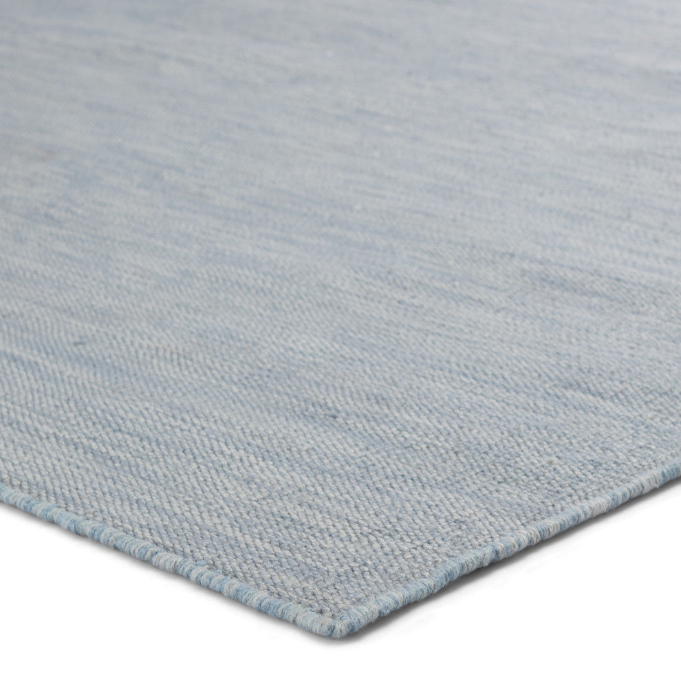 Jaipur Living Sunridge Indoor/ Outdoor Solid Area Rug, Light Blue, 7'10"x10'10"