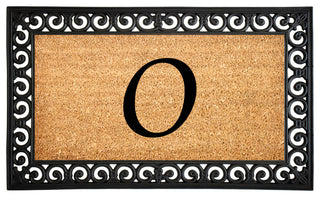Calloway Mills Gabriel Monogram Doormat, Letter O