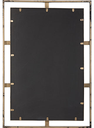 Uttermost Carrizo Gold & Bronze Rectangle Mirror