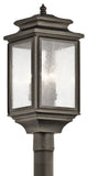 Outdoor Post Mount 4-Light, Olde Bronze