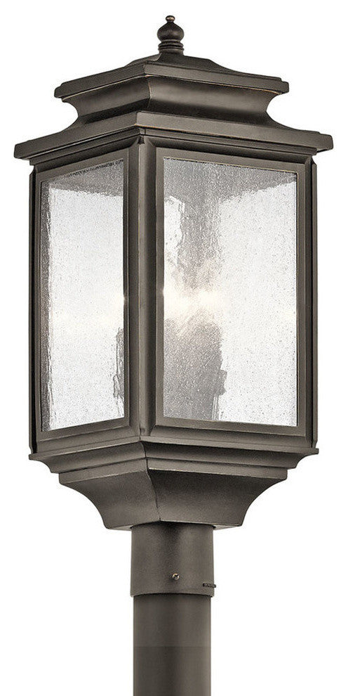 Outdoor Post Mount 4-Light, Olde Bronze
