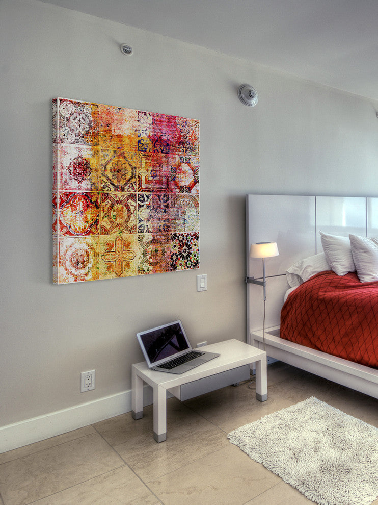 "Nador" Fine Art Canvas Print, 18"x18"