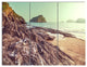 Fantastic Halong Bay Vietnam, Large Seashore Canvas Print, 36x28, 3 Panels