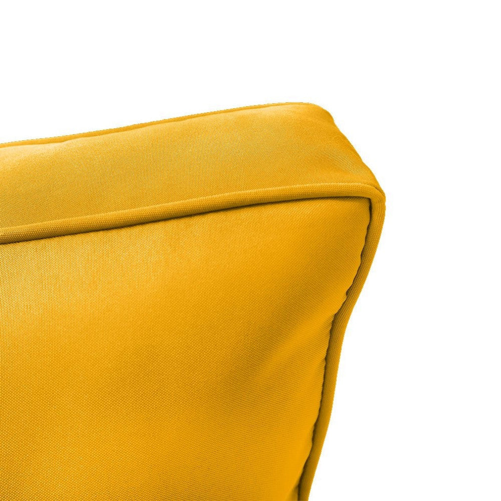 |COVER ONLY| Outdoor Pipe Trim Medium Deep Seat Backrest Pillow Slipcover AD108