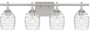 Lucy 4-Light Bath, Brushed Nickel