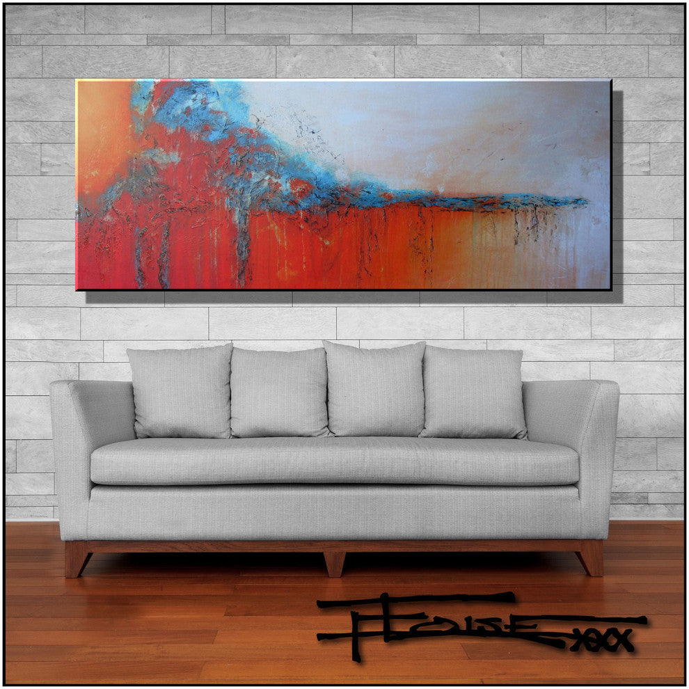 Abstract Modern Fine Art Limited Edition Giclee, "Calypso"