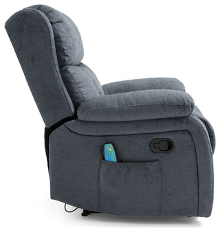 Lexie Contemporary Pillow Tufted Massage Recliner