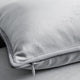 A1HC Soft Velvet Throw Pillow Covers Only, Set of 2, Light Grey, 18"x18"
