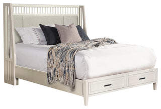 Queen Shelter Bed With 2 Nightstands, Queen