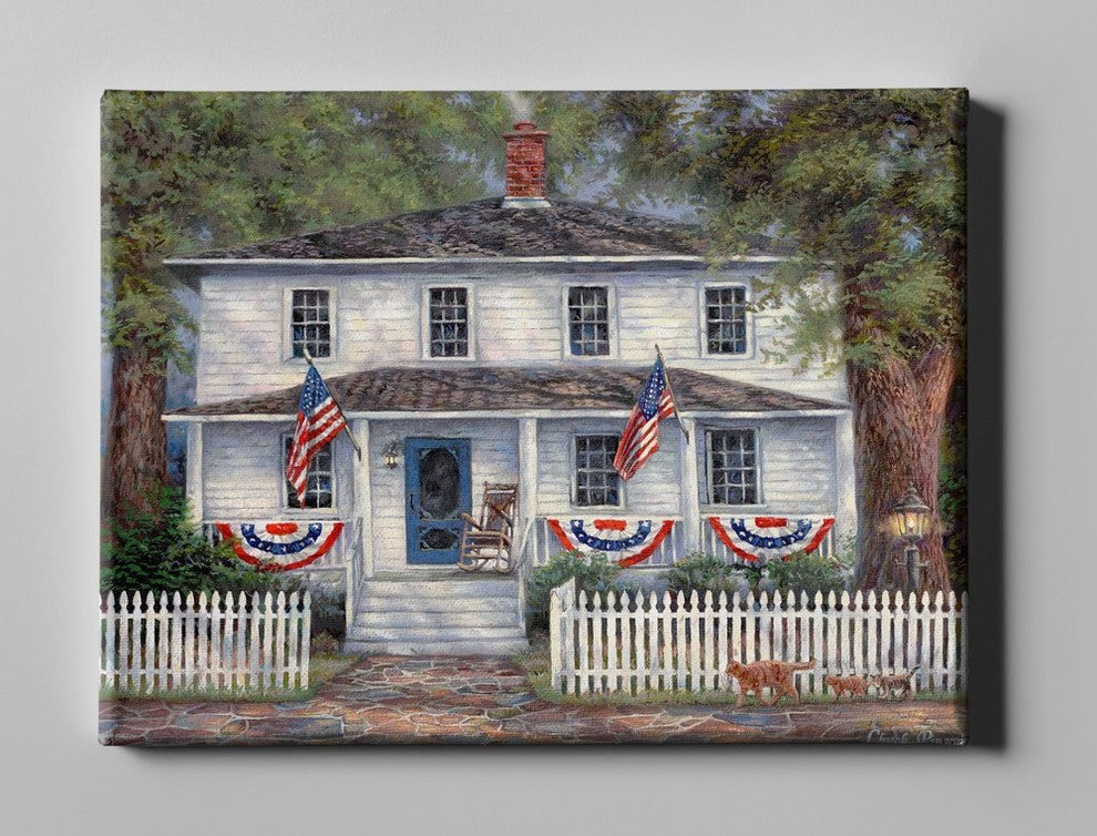 Cortesi Home "American Roots" by Chuck Pinson, Giclee Canvas Wall Art, 26"x34"