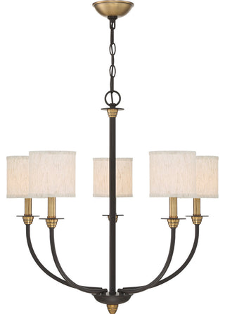 Audley 5-Light Chandelier, Old Bronze