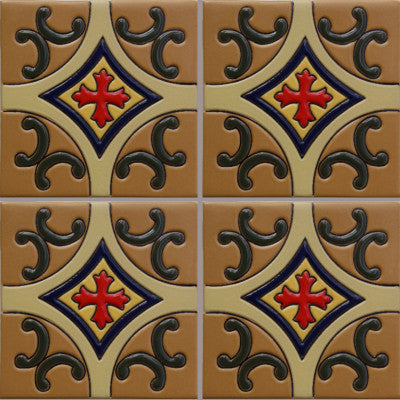 4.2x4.2 Acanthus Malibu Tile