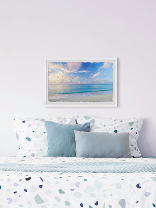 "Just Keep Swimming" Framed Painting Print, 30x20