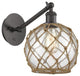 Innovations 317-1W-OB-G122-8RB 1-Light Sconce, Oil Rubbed Bronze