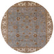Ahgly Company Indoor Round Mid-Century Modern Area Rugs, 8' Round