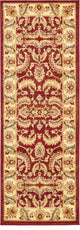 Unique Loom Red Hickory Voyage 2' 2 x 6' 0 Runner Rug