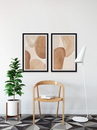 Healing Reaction Diptych, 2-Piece Set, 24x36 Panels