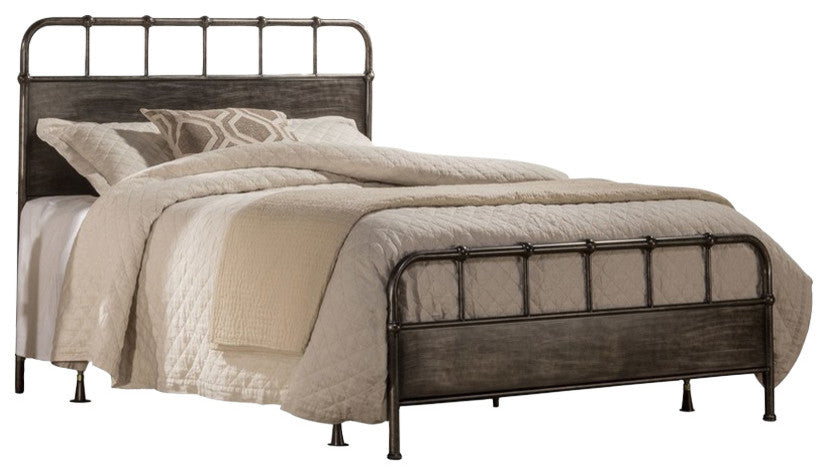 Grayson Bed, Rails Included, Queen
