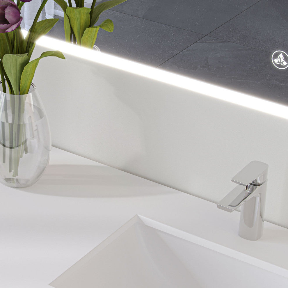 Esconde Bath Vanity, Natural Wood, 60", Double Sink, Freestanding