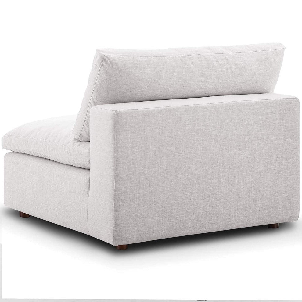Commix Down Filled Overstuffed 5-Piece Sectional Sofa Set, Beige