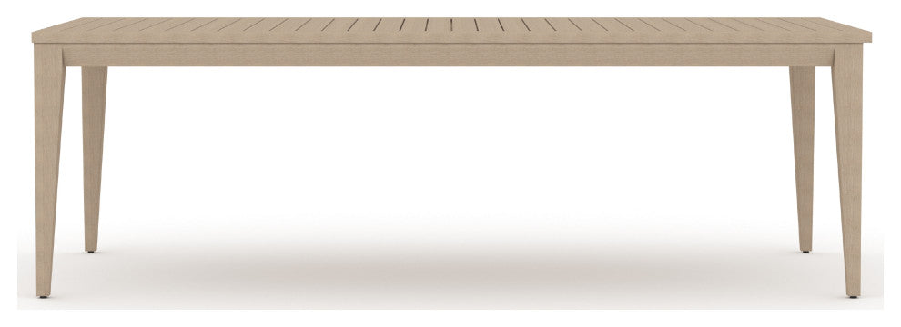 Sherwood Outdoor Dining Table-94"-Brown