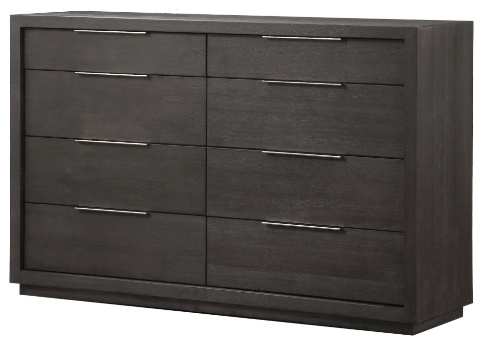 Modus Oxford Eight-Drawer Dresser in Basalt Grey