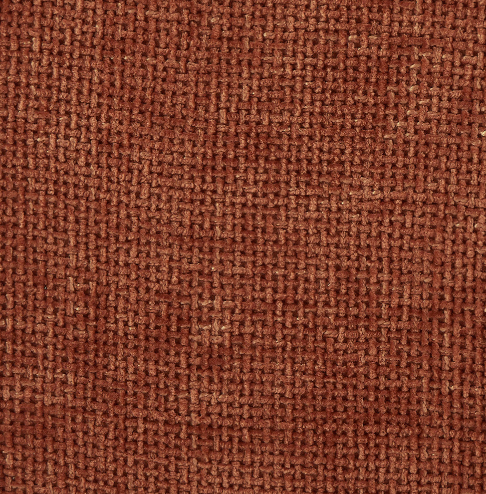 Quinn Chenille Upholstered Armless Chair, Cognac
