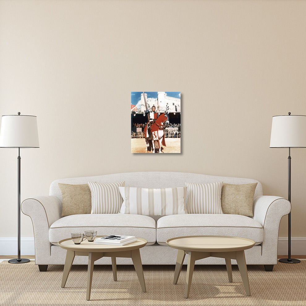 "Charlton Heston - El Cid" Canvas Giclee by Hollywood Photo Archive, 24"x30"