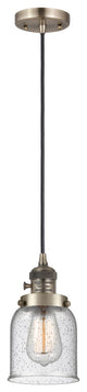 INNOVATIONS 201CSW-AB-G54-LED 1-Light Mini Pendant Antique Brass