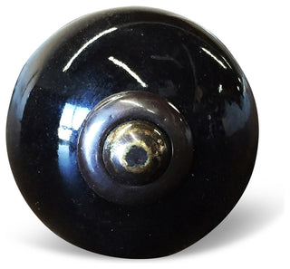 Knob-It Vintage Handpainted Ceramic Knobs, Set of 12, Blue/White/Turquoise