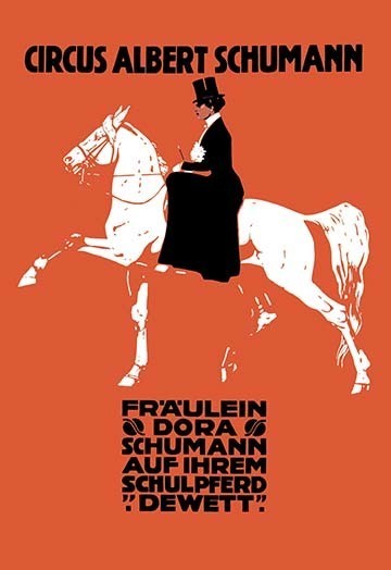 Circus Albert Schumann- Fine Art Giclee Print 24" x 36"