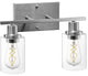 2-Light Wall Lights Farmhouse Headboard Wall Sconce With Premium Finish