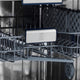 ZLINE 18" Tall Tub Dishwasher, Black Stainless Steel DWVZ-BS-18-G