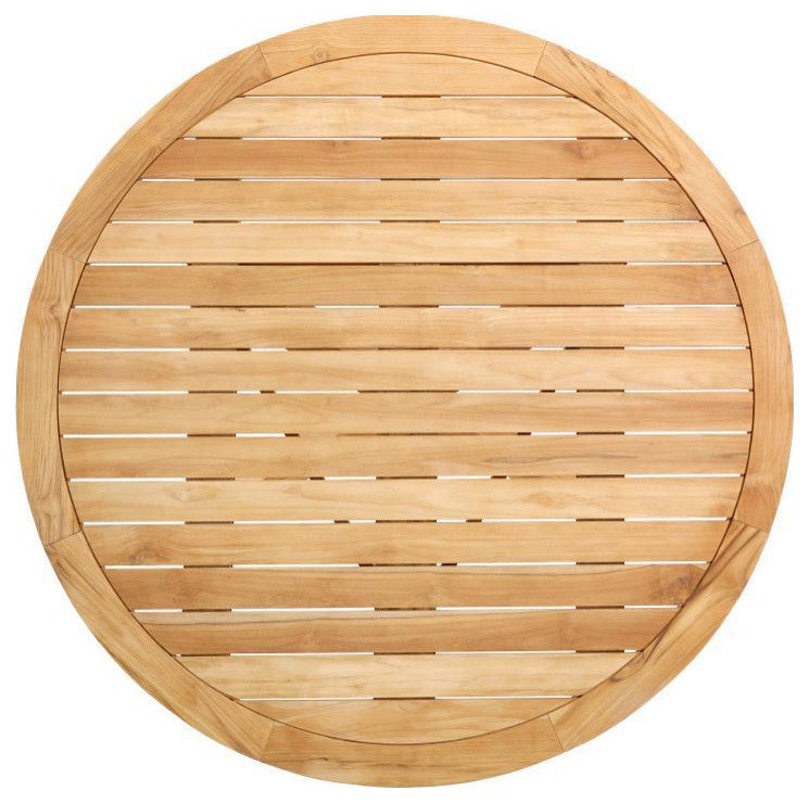 Winston All-Natural Teak Outdoor 60" Round Dining Table