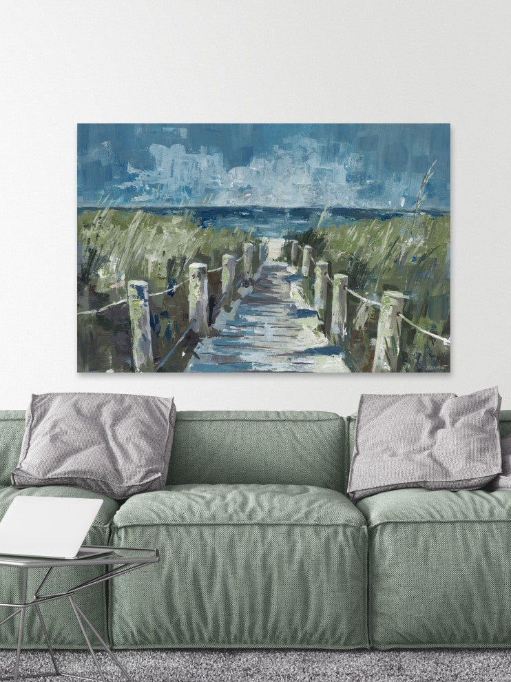"Nature Heals" Painting Print on Wrapped Canvas, 30x20