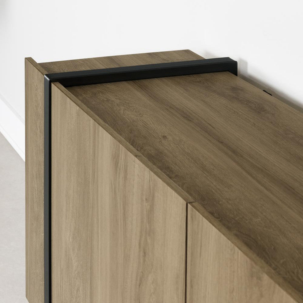 Mezzy Sideboard, Light Walnut