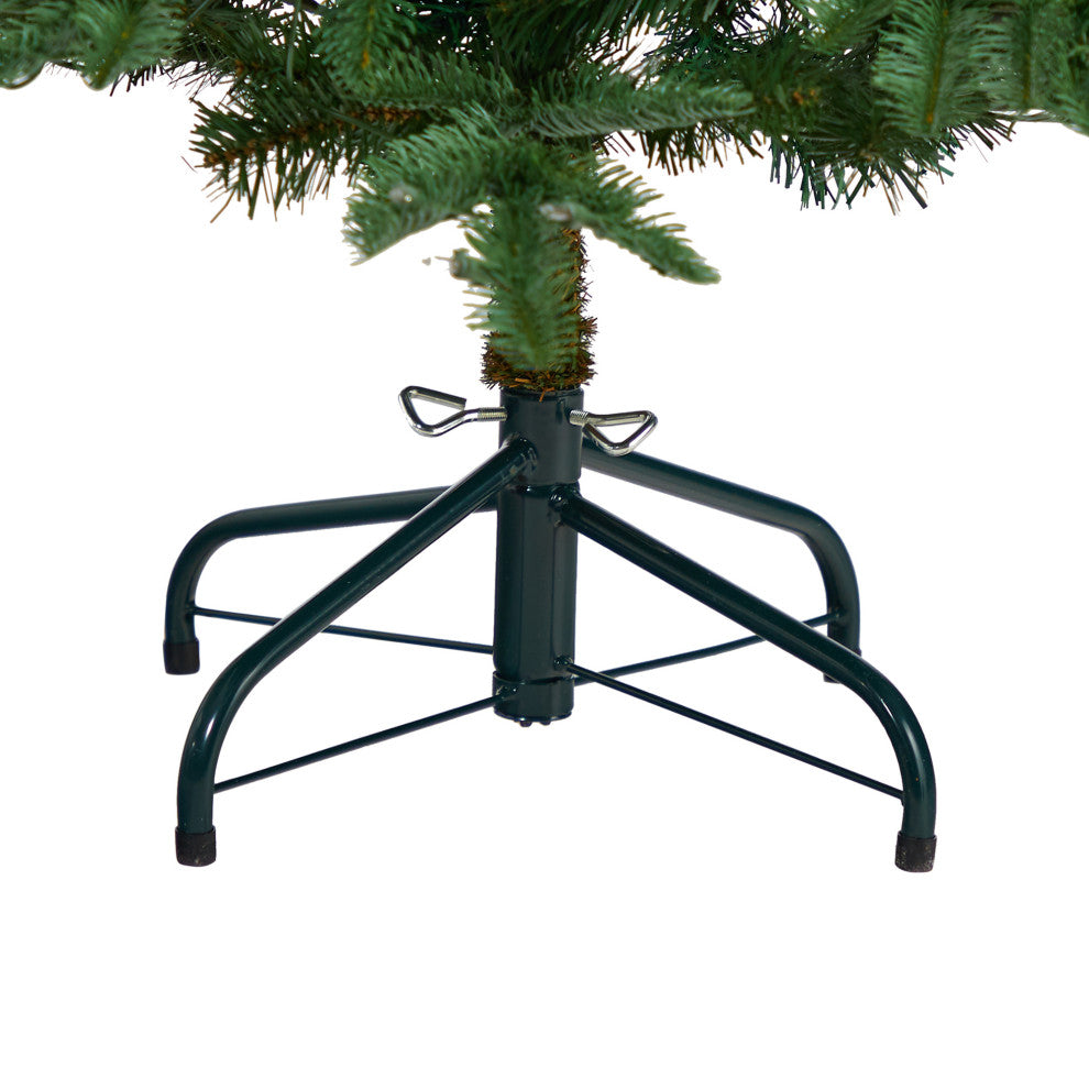 5' Layered Washington Spruce Artificial Christmas Tree With 200 Clear Lights