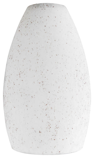 Inari Silk Champagne Pendant Glass Shade, White Stone