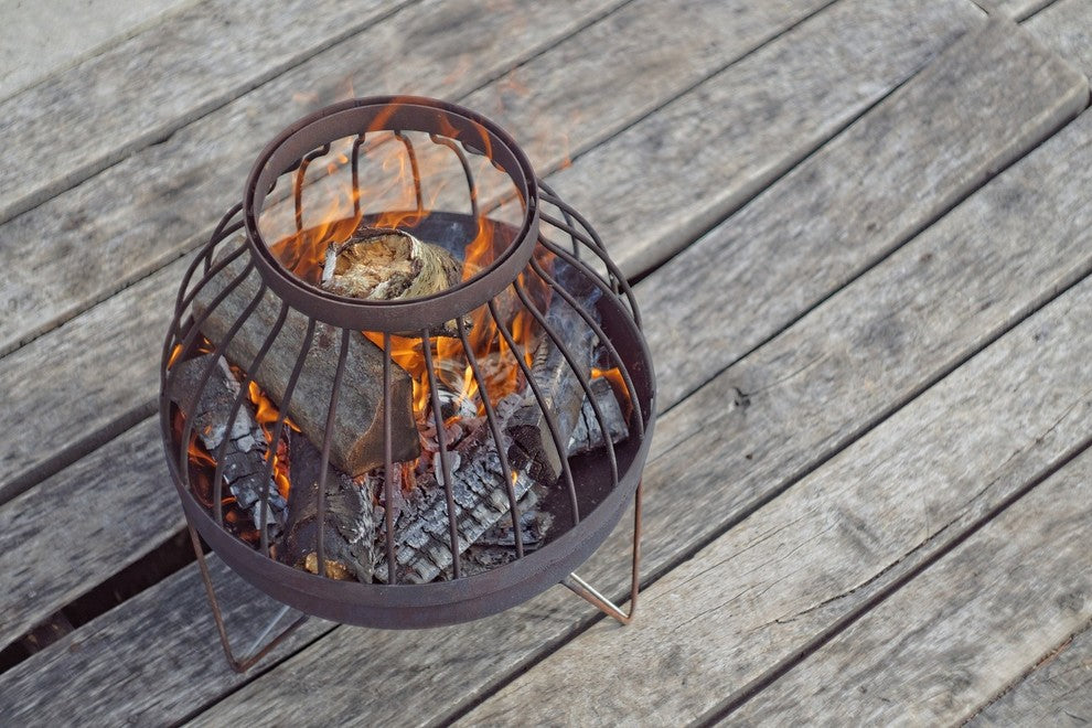 Modern Outdoor Patio Steel Fire Pit NIDA