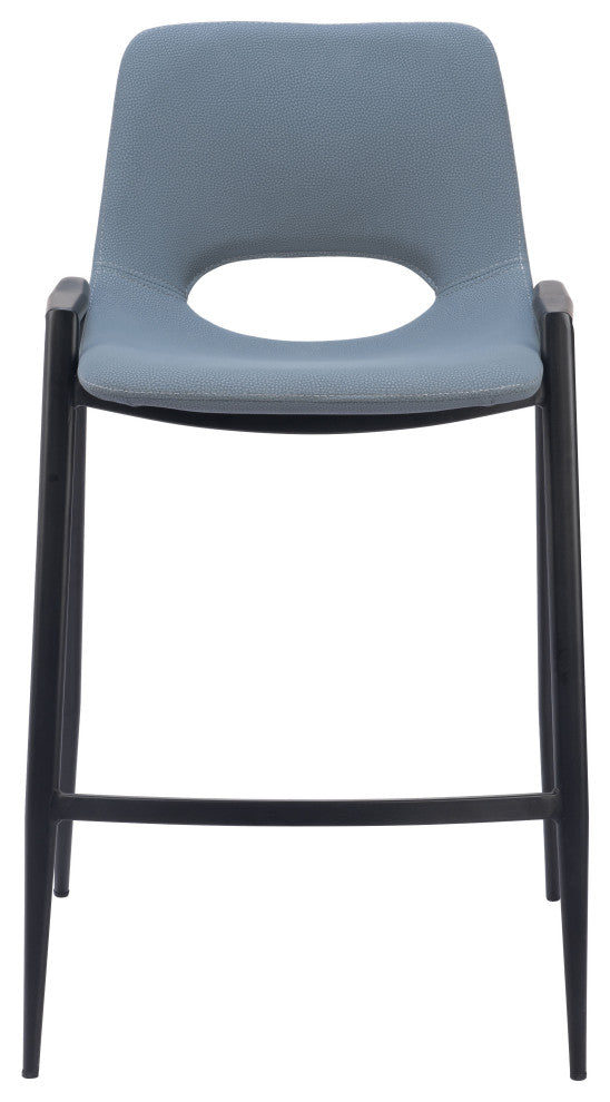 Desi Counter Stool (Set of 2) Gray