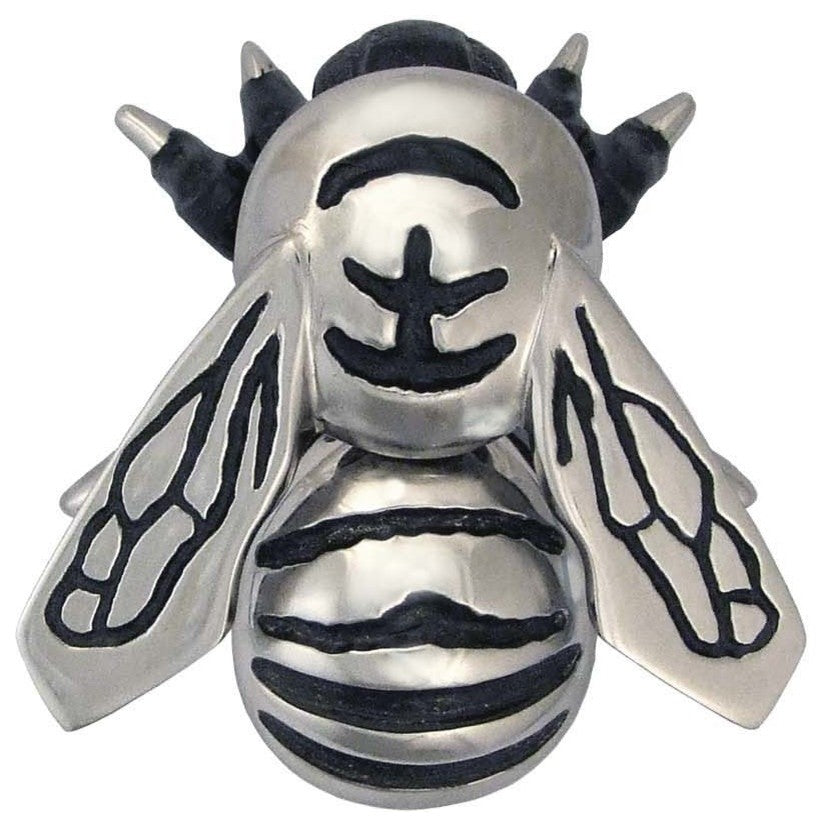 Bumblebee Door Knocker, Nickel Silver, Premium