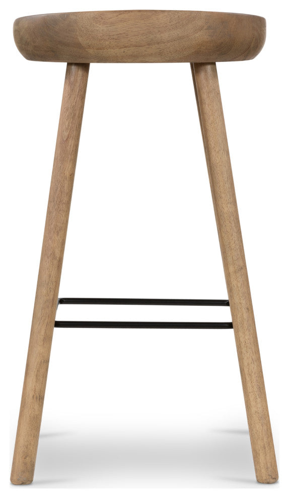Barrett Stool, Natural Matte, Bar